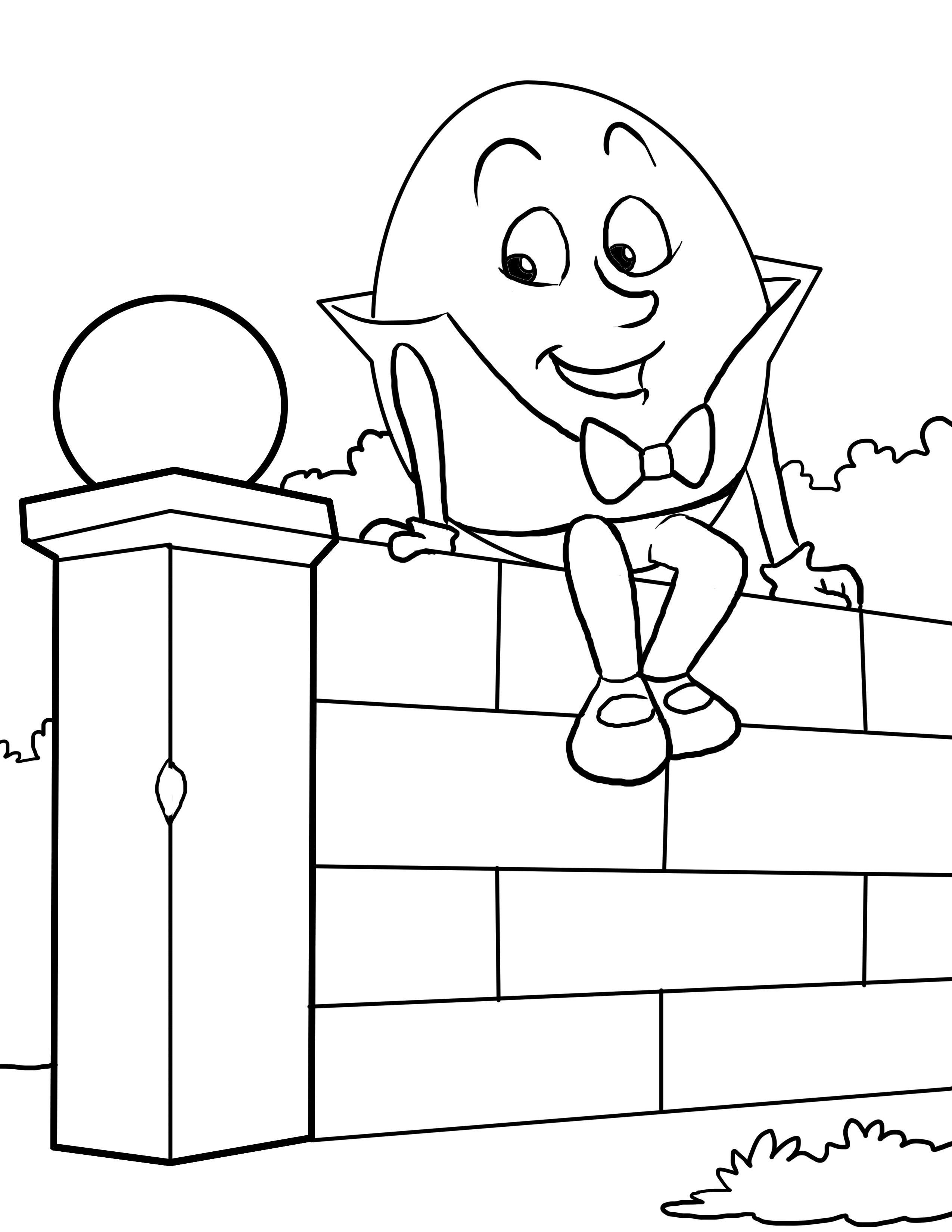 2550x3300 Coloring Pages Fascinating Nursery Rhymes Coloring Pages 14