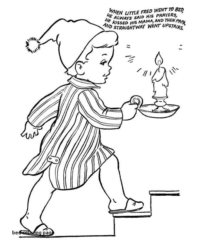 670x820 Free Printable Nursery Rhyme Coloring Pages Best Of Bed Coloring