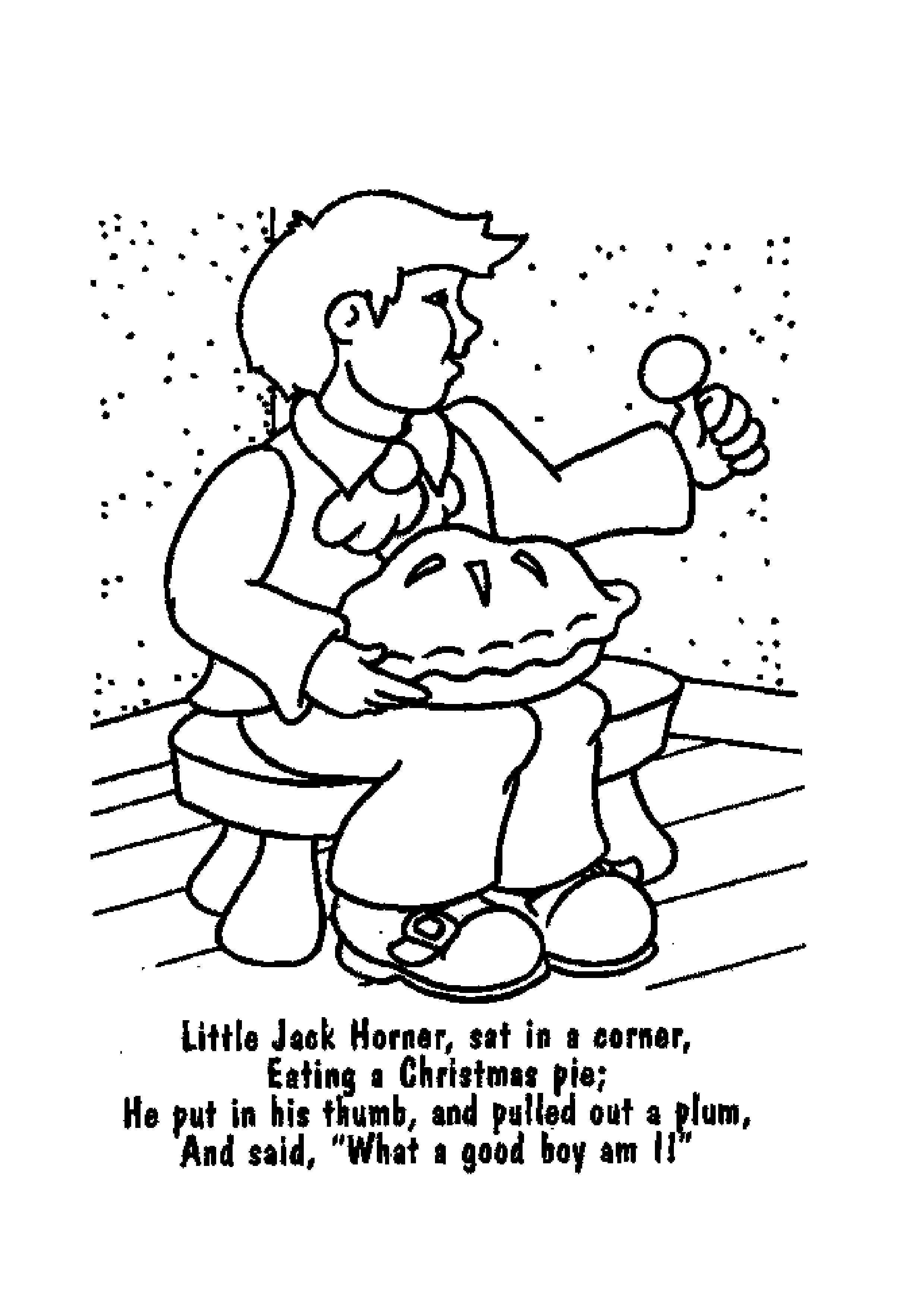 2479x3508 Improved Jack Be Nimble Coloring Page Nursery Rhymes Pages Kids