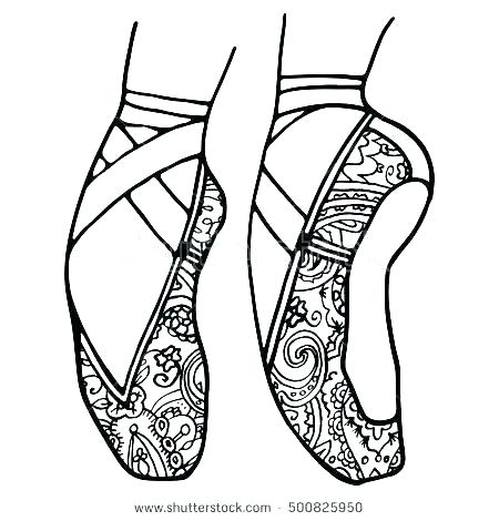 450x470 Nutcracker Ballet Colouring Pages