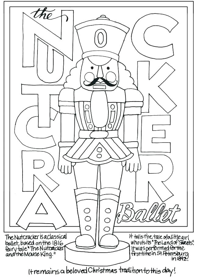 650x909 Nutcracker Coloring Pages And Fritz Nutcracker Coloring Pages