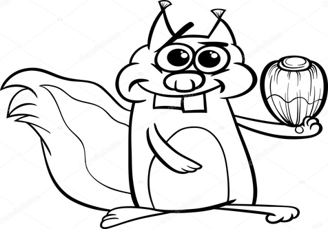 476x333 Nut Coloring Pages Page Image Clipart Images