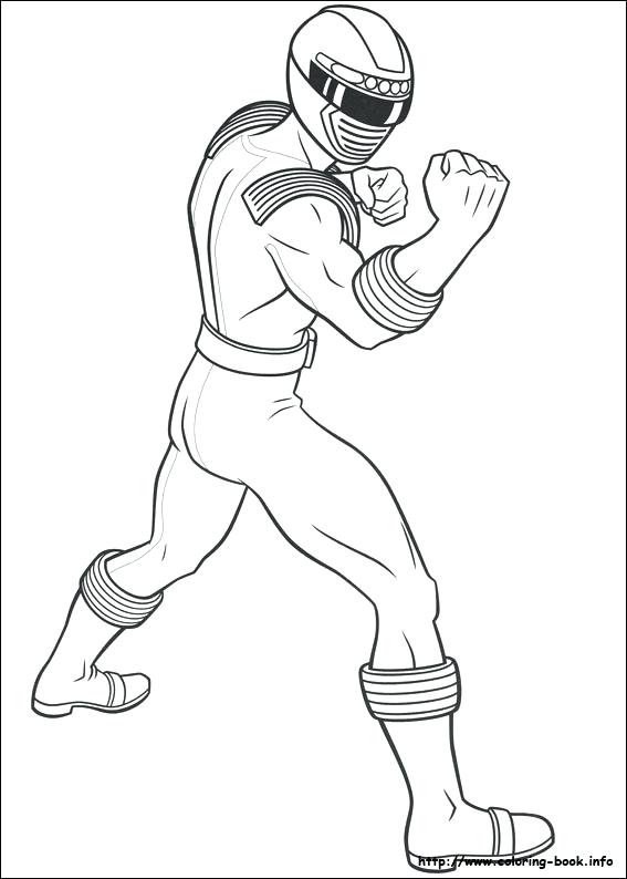 567x794 Power Rangers Coloring Pages Free Online Super Samurai To Print