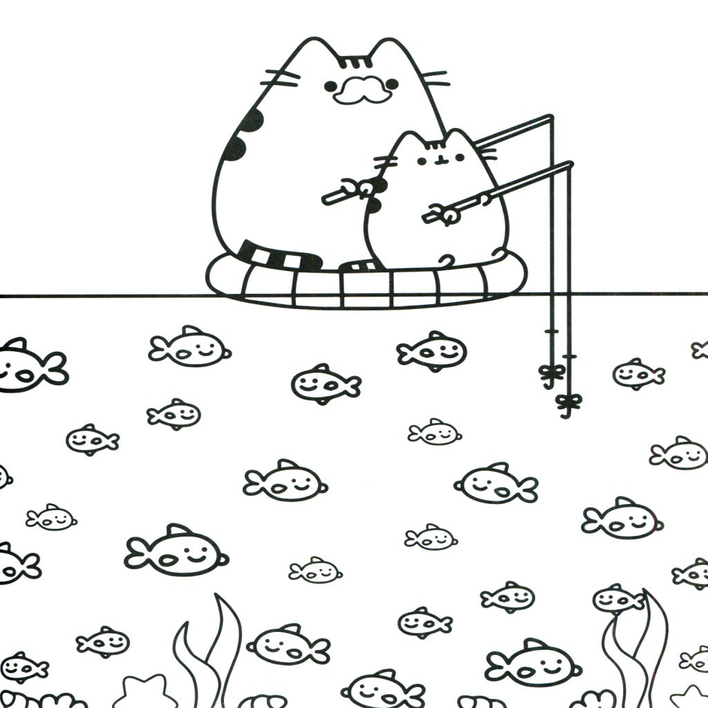 1024x1024 Nyan Cat Colouring Pages