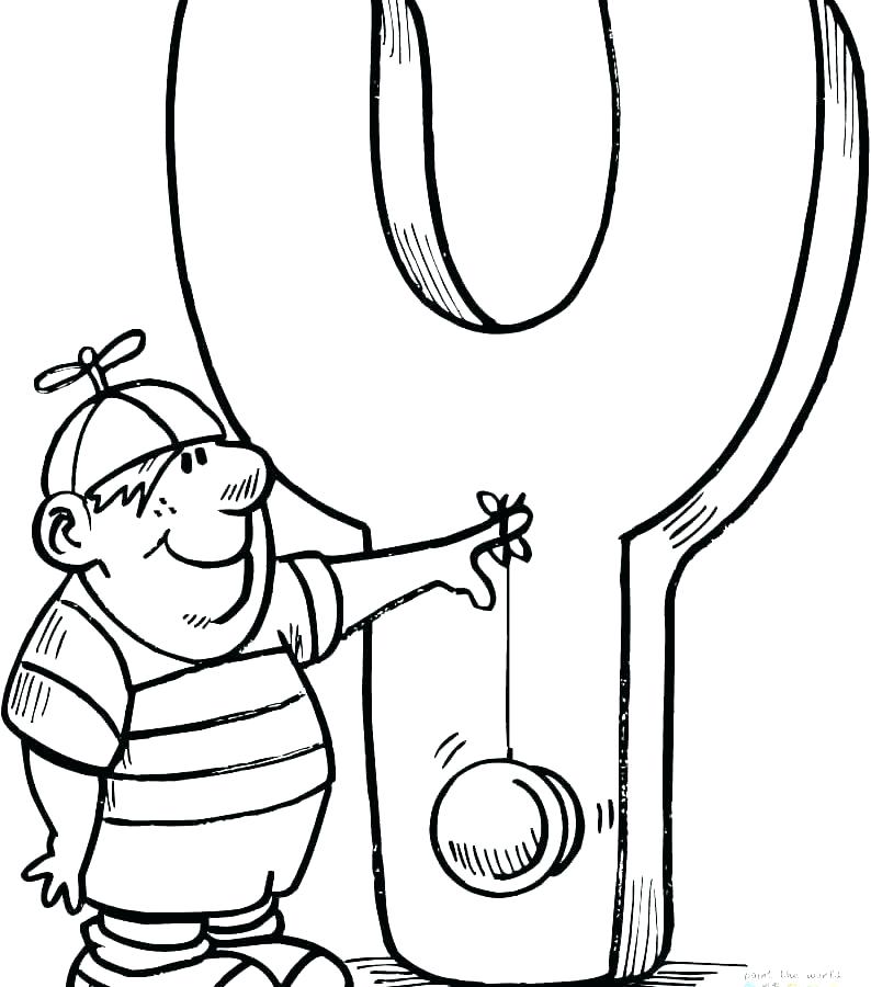 794x900 O Coloring Page Coloring Ideas Pro
