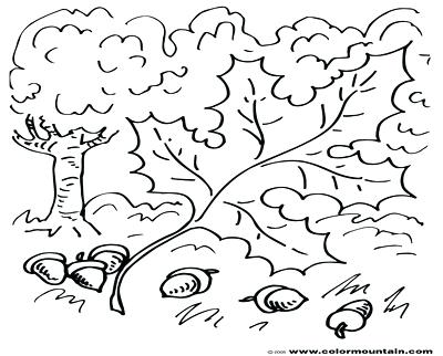 400x322 Oak Leaf Coloring Page Coloring Trend Thumbnail Size Leaf Coloring