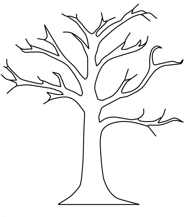 618x729 Maple Leaf Coloring Pages Oak Autumn Leaf Coloring Page Printable