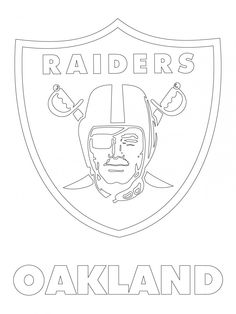 236x314 Oakland Raiders Logo Coloring Pages Raiders
