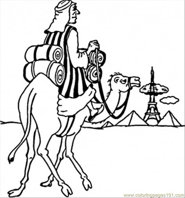 650x697 Oasis Coloring Page