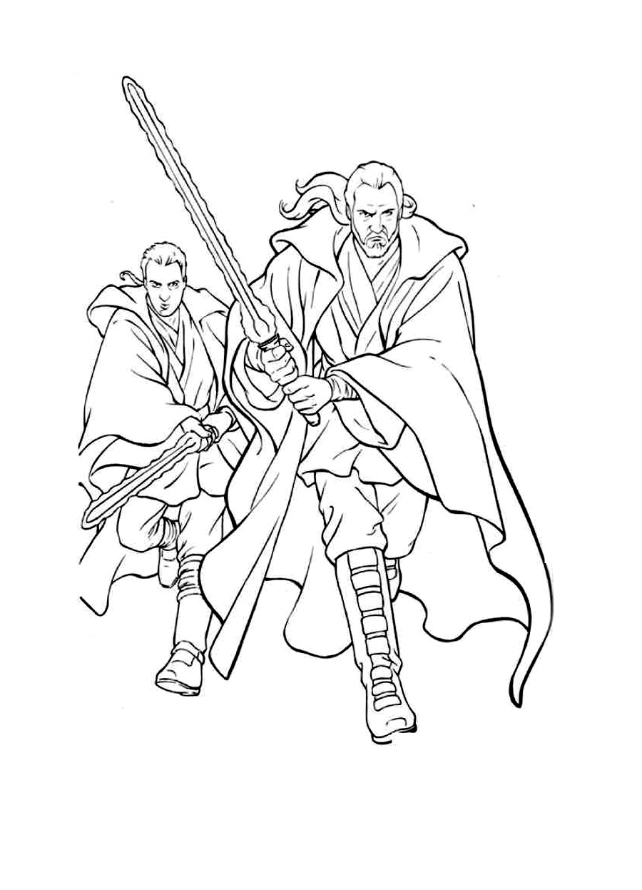 900x1247 45 Star Wars Coloring Pages For You Magnificent Obi Wan