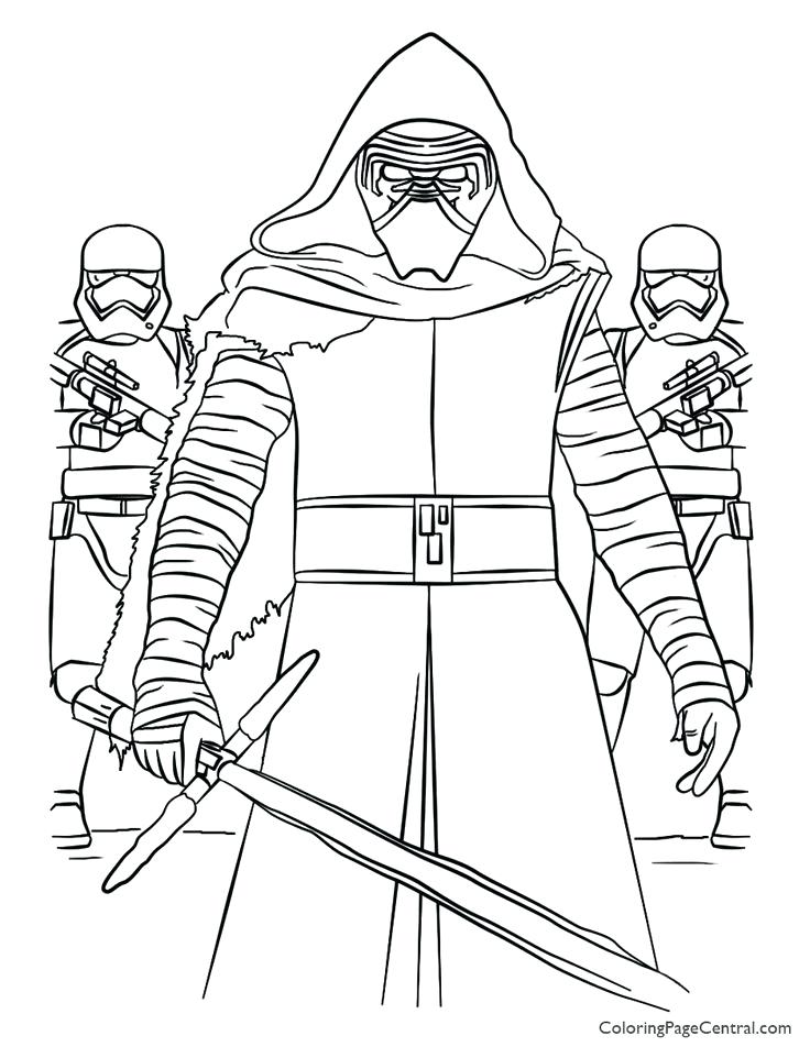 736x952 Star Wars Obi Wan Kenobi Colouring Pages Kids Coloring Obi Wan