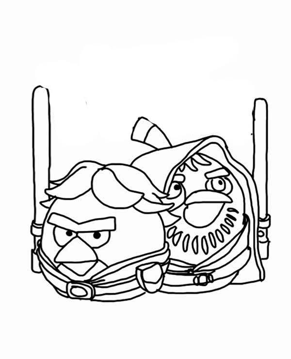 600x742 Angry Birds Star Wars Master His Student Obi Wan Kenobi