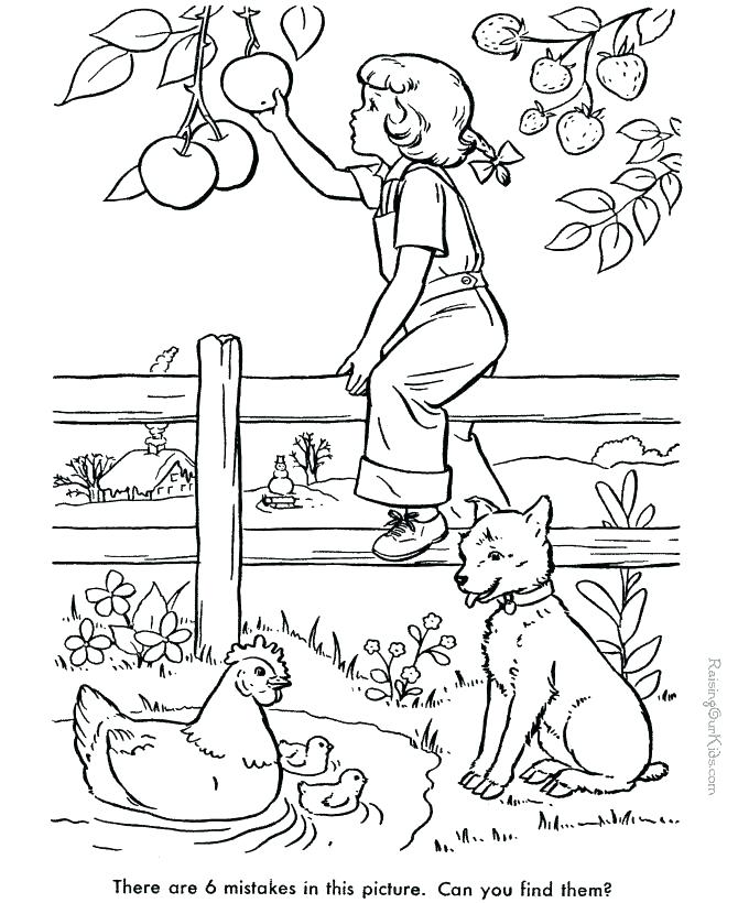 670x820 Hidden Object Coloring Pages Find The Hidden Objects Printable