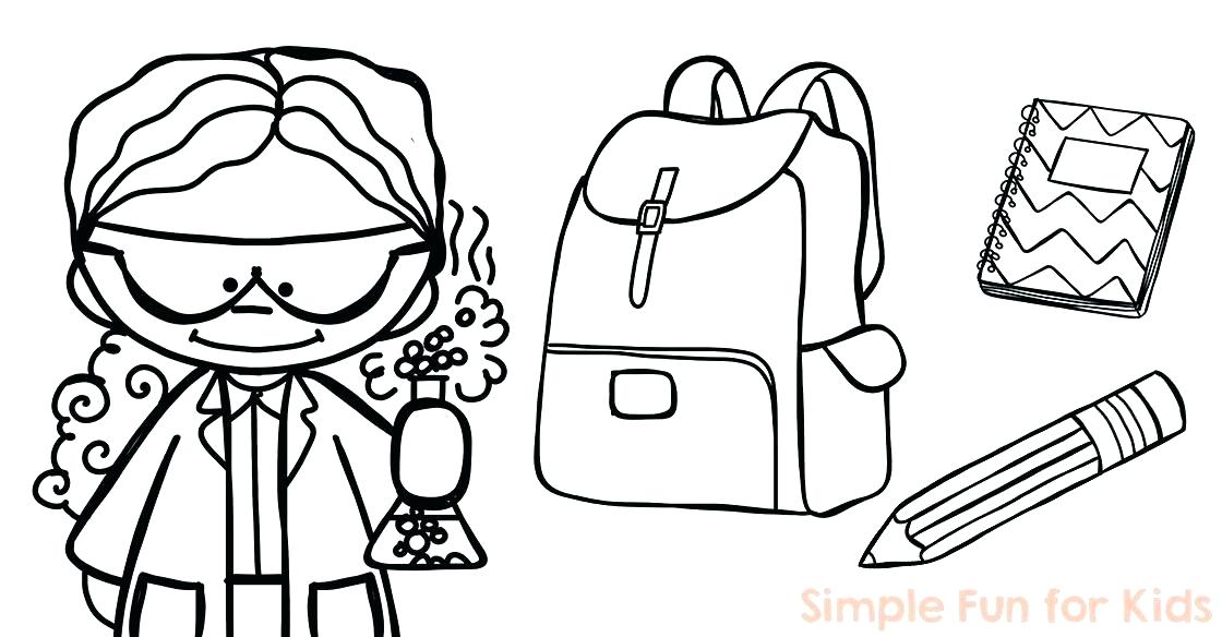 1120x584 School Objects Colouring Sheets Coloring Pages For Back