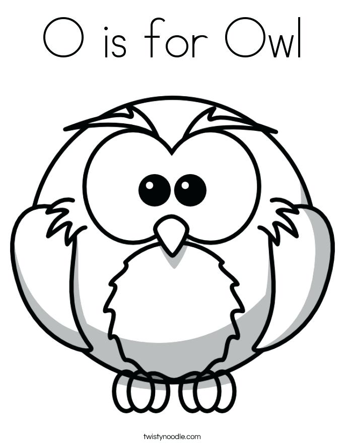 685x886 Letter O Coloring Page