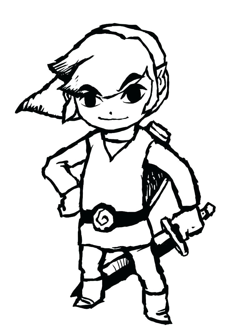 736x1044 Legend Of Zelda Majoras Mask Coloring Pages Kids Coloring Wind