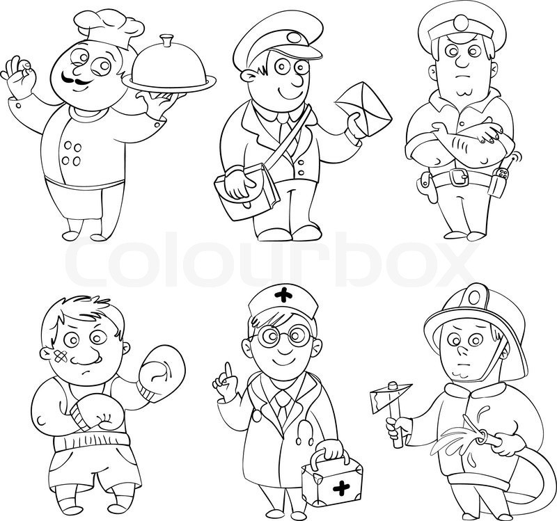 800x749 Occupat Lovely Occupations Coloring Pages Printable
