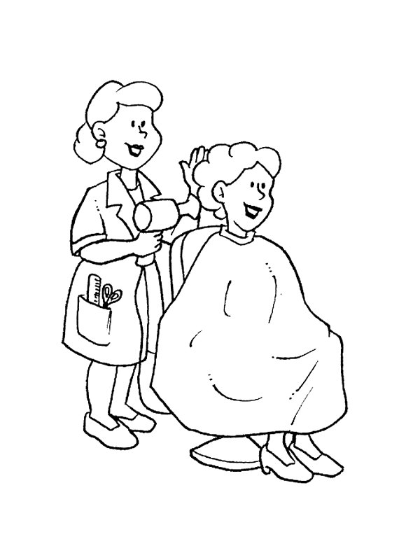 600x800 Occupations Coloring Pages Printable Fascinating Kidsnfun 68