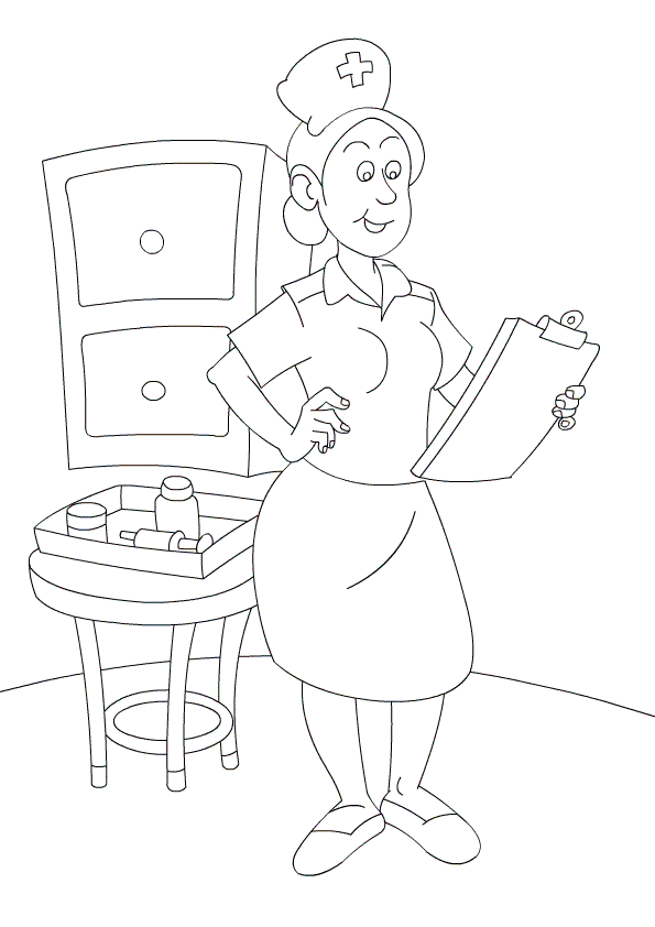 595x842 Occupations Coloring Pages Printable Glamorous People Amp Their Jobs