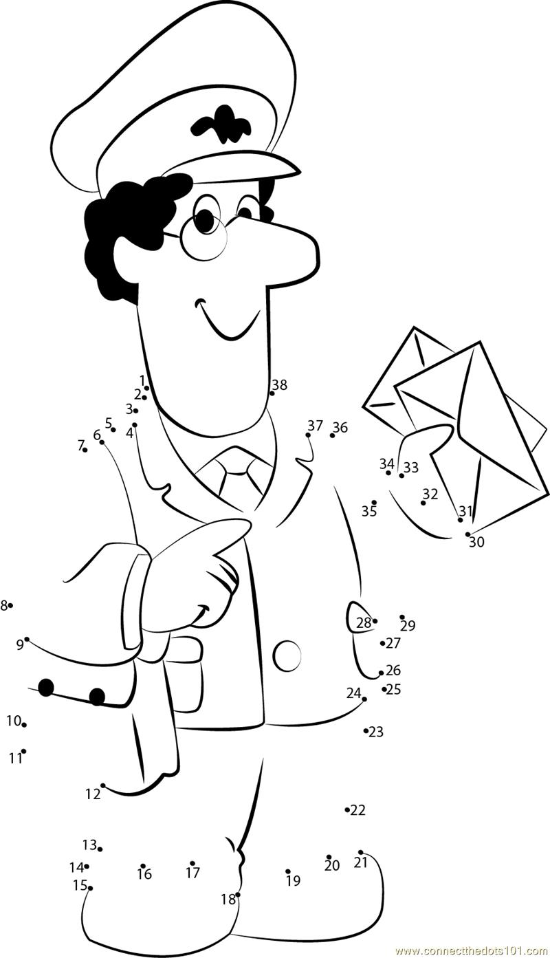 800x1393 Poste Coloring Pages Amazing For Kids Christmas Page Your Postal