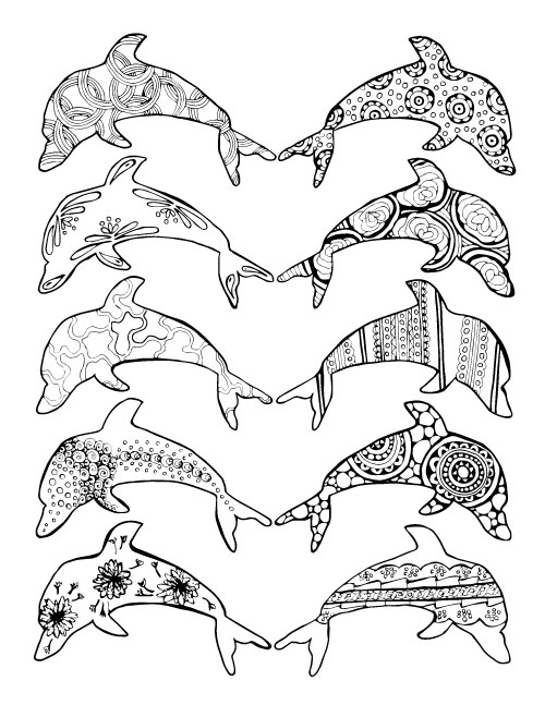 500x647 Ocean Coloring Pages For Adults