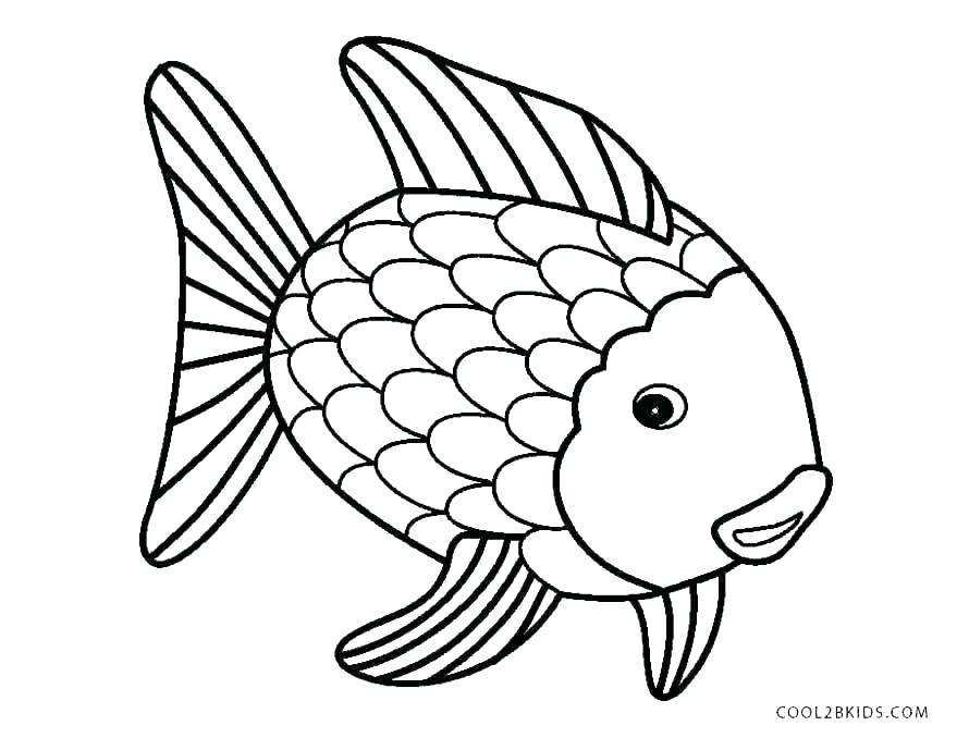 890x689 Ocean Fish Coloring Pages Ocean Fish Coloring Pages Free Realistic