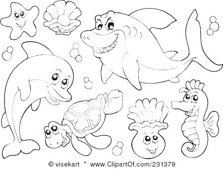 450x340 Ocean Coloring Pages Ocean Coloring Pages For Toddlers