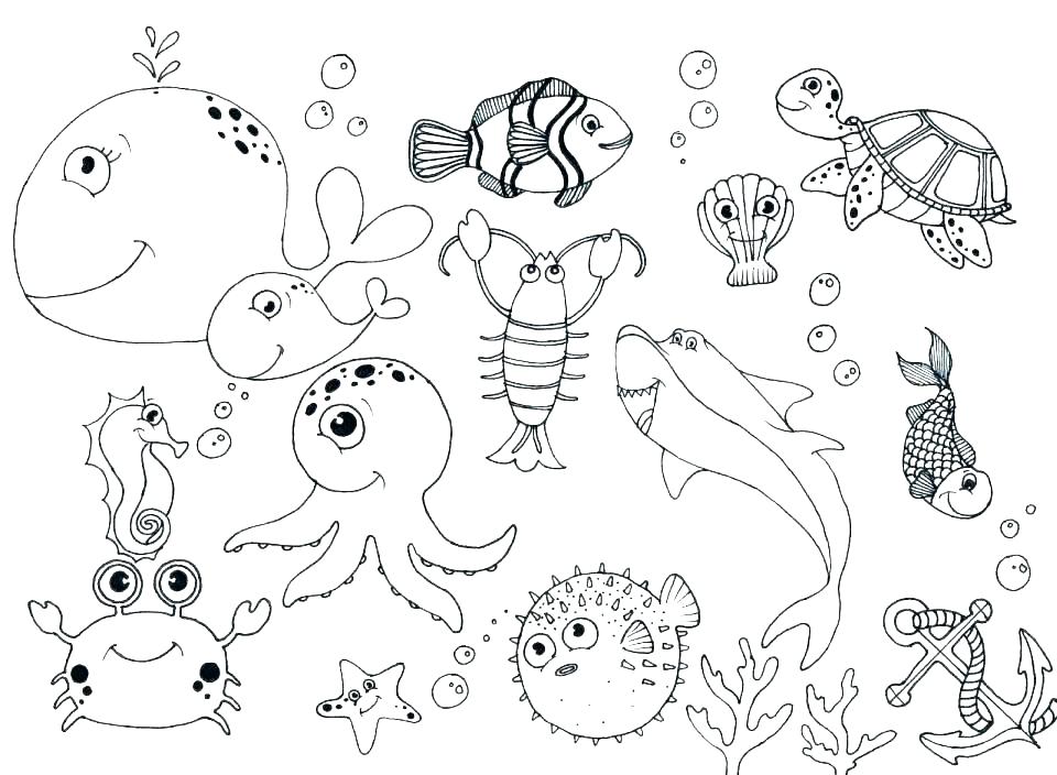 960x704 Coloring Pages Ocean Ideas About Ocean Coloring Pages On Colouring