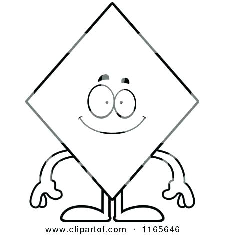 450x470 Shape Coloring Page Diamond Coloring Page Packed With Diamond
