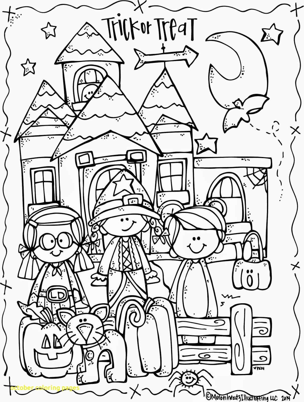 1211x1600 October Coloring Pages With October Coloring Page
