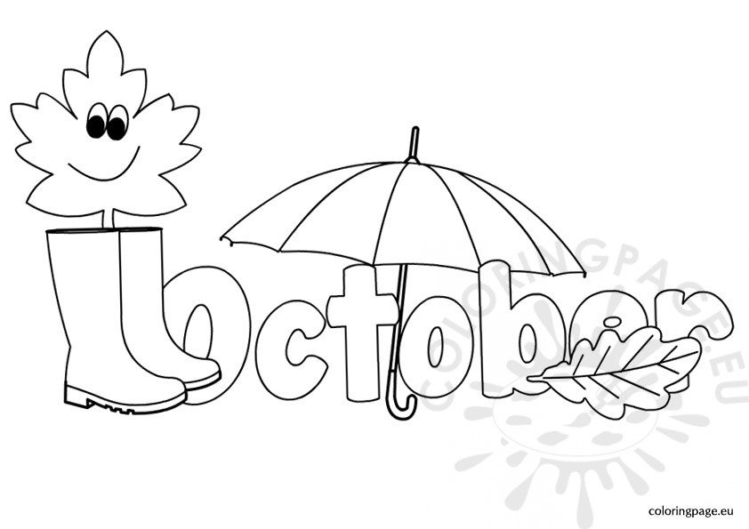 842x595 October Coloring Pages October Coloring Page Ideas