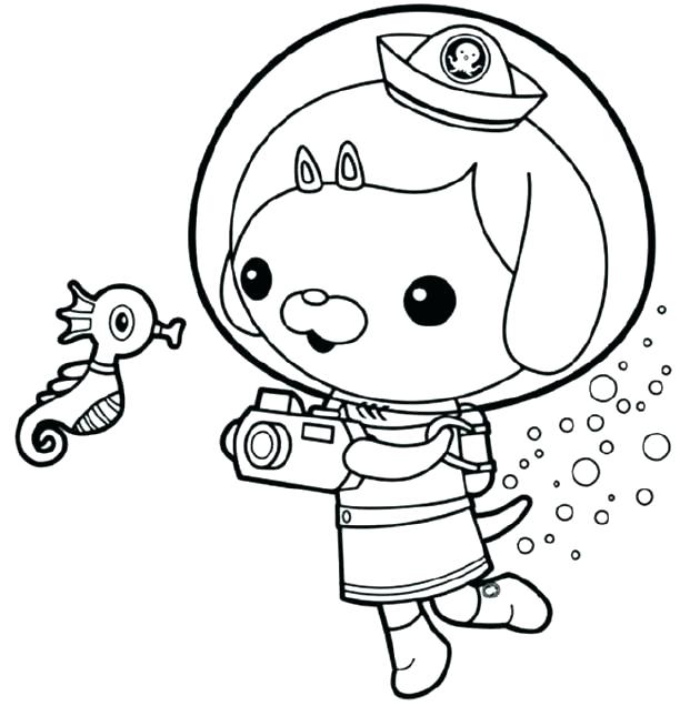 612x636 Coloring Pages Jr Coloring Pages Disney Octonauts Coloring Pages