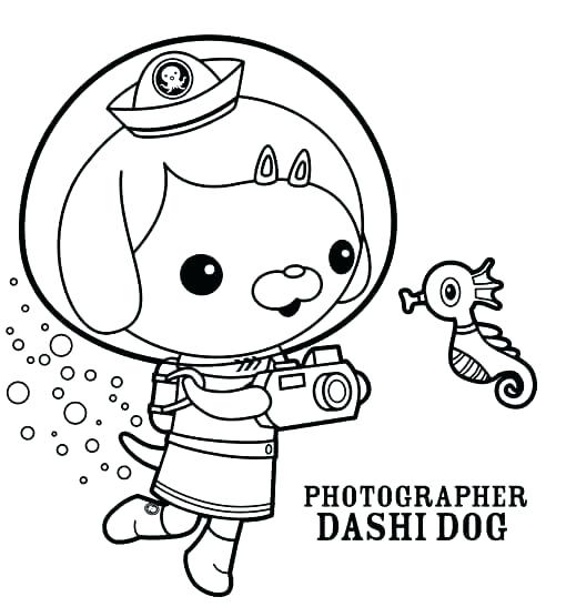 510x547 Octonauts Colouring Pages To Print Coloring Pages Awesome Coloring