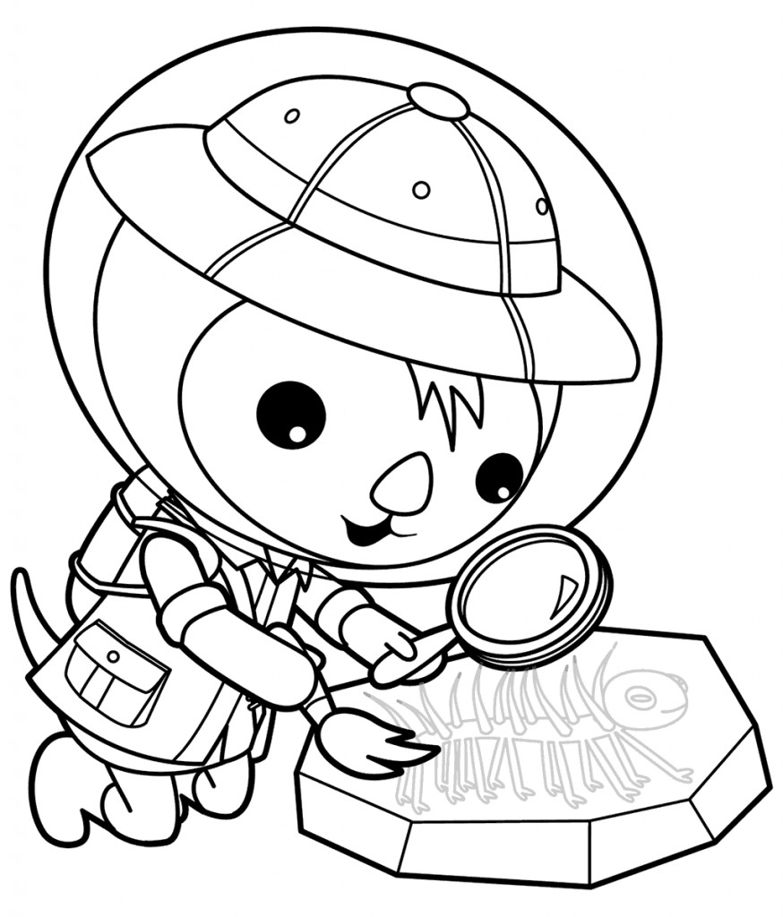 874x1024 Free Printable Octonauts Coloring Pages Inside Acpra