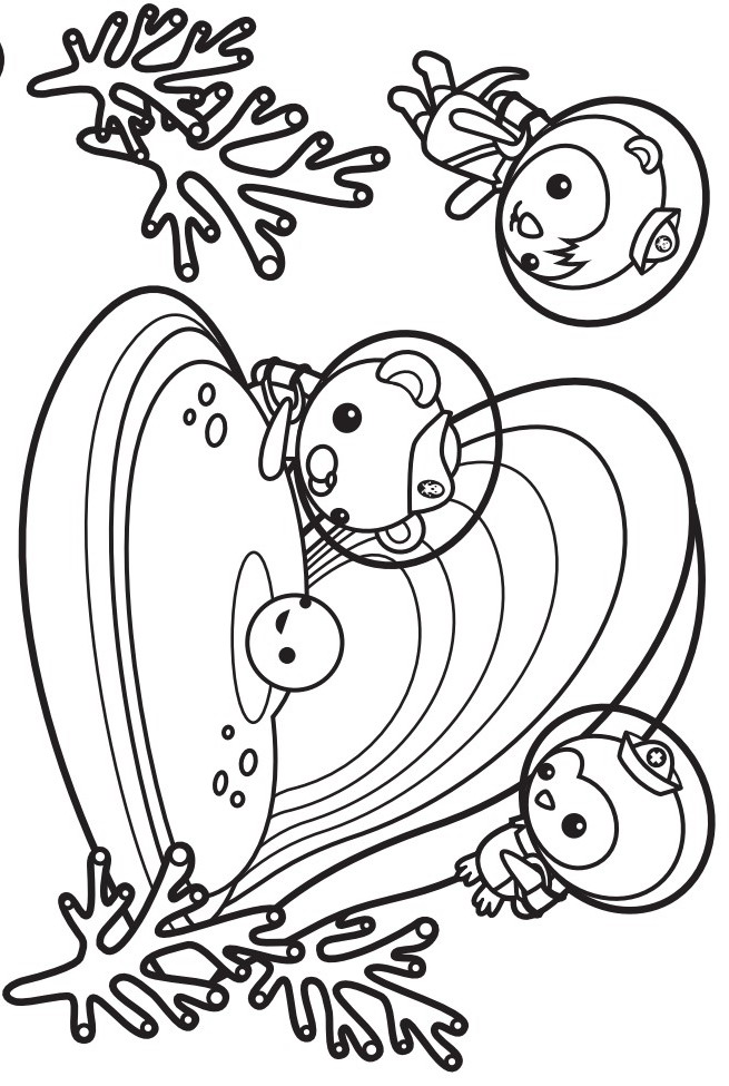 655x975 The Octonauts Coloring Pages