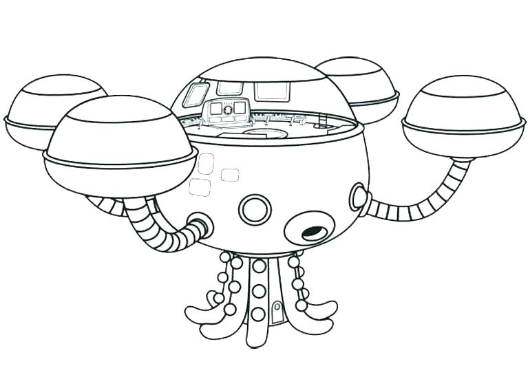 767x532 Coloring Pages Octonauts Octonauts Coloring Pages Dashi