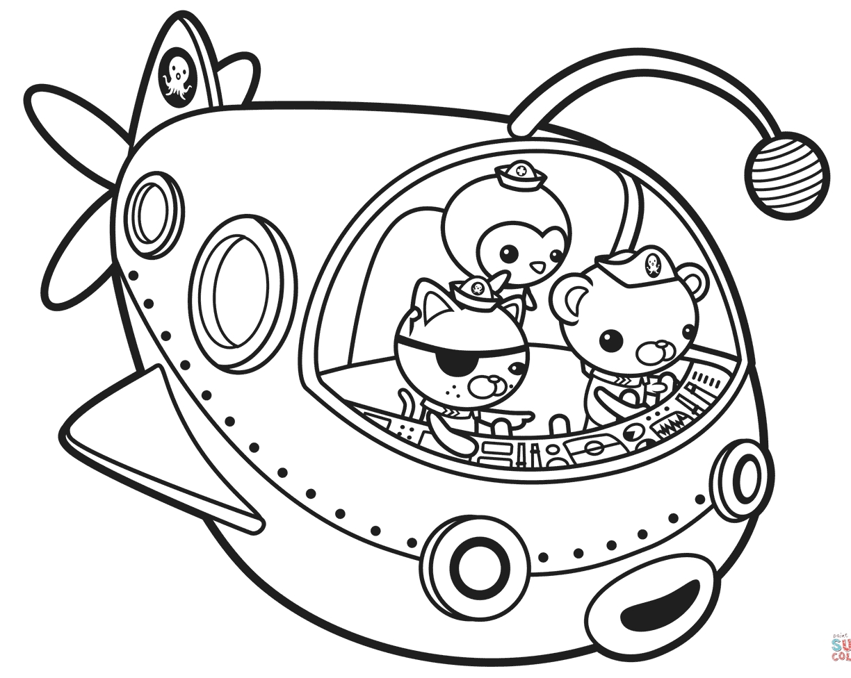1224x976 Fresh Excellent Octonauts Coloring Pages Dashi Contemporary