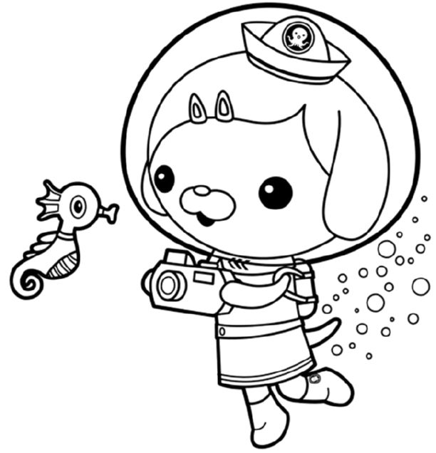 612x636 Octonauts Dashi Dog Online Printable