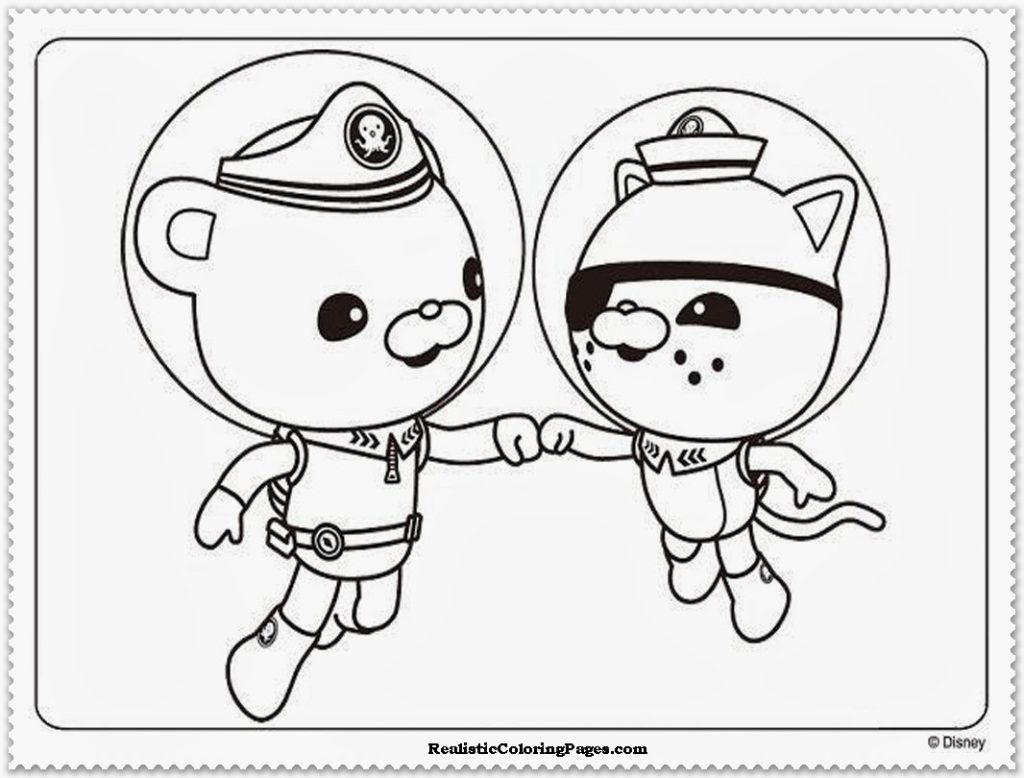 1024x778 Octonauts Coloring Page Amazing Pages 5 At With Get Bubbles