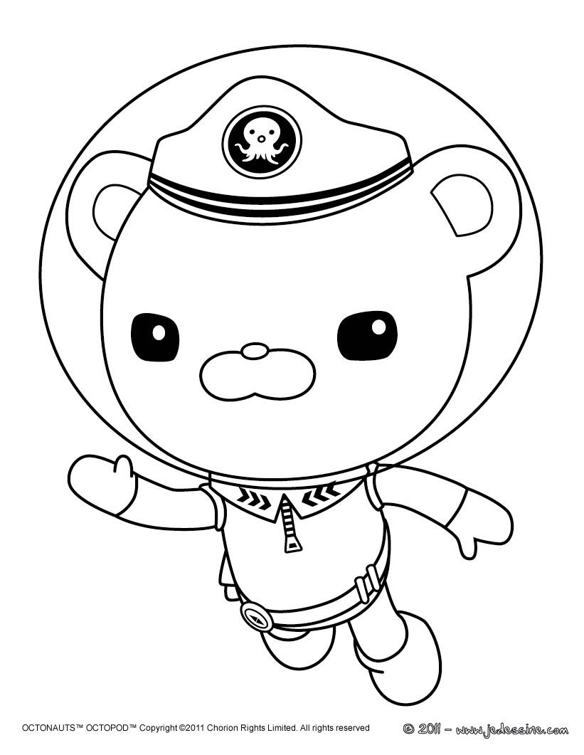 821x1061 Spectacular Octonauts Coloring Pages Dokardokarz Free Prntable