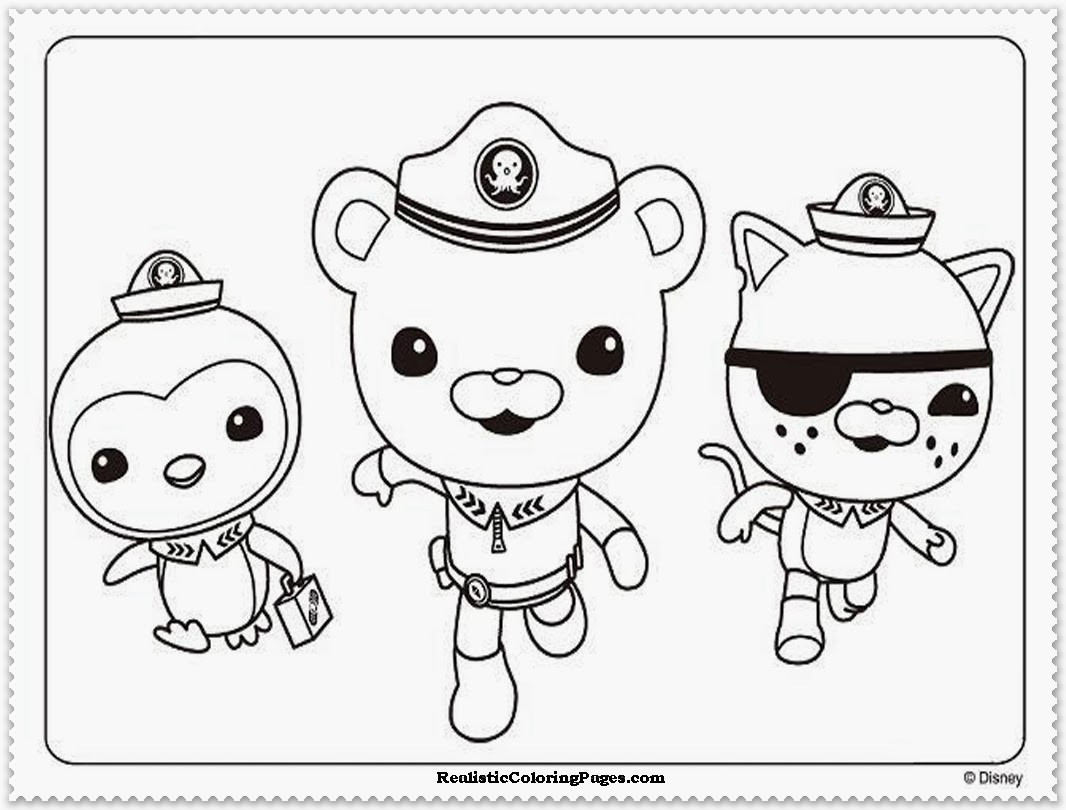 1066x810 Coloring Pages To Print Octonauts Incredible Acpra