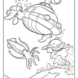 268x268 Disney Junior Octonauts Coloring Octonauts Coloring Pages Disney