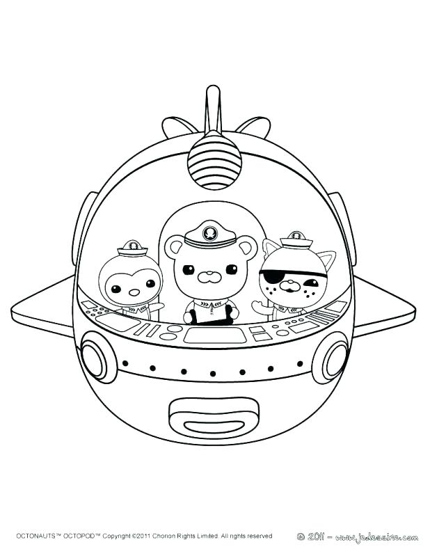 618x799 Octonauts Coloring Page Coloring Pages Coloring Pages Awesome