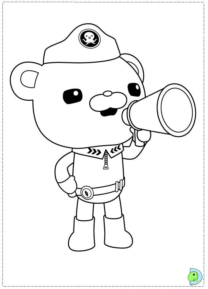 Octonauts Peso Coloring Pages