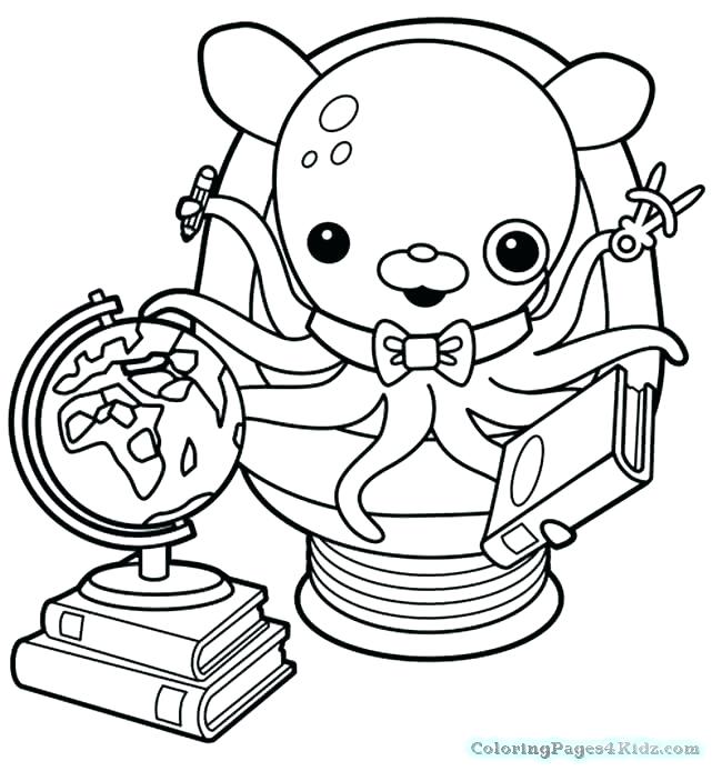 650x703 Octonauts Coloring Pages Cheap Coloring Pages Print For Kids Peso