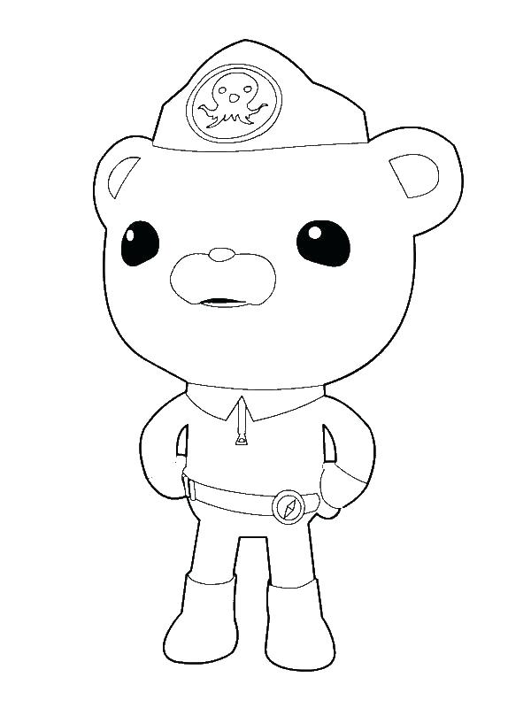600x800 Coloring Pages Octonauts From The Exploring The Sea Coloring Page