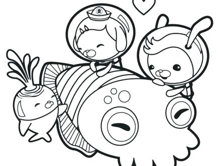 440x330 Coloring Pages Octonauts S Tweak