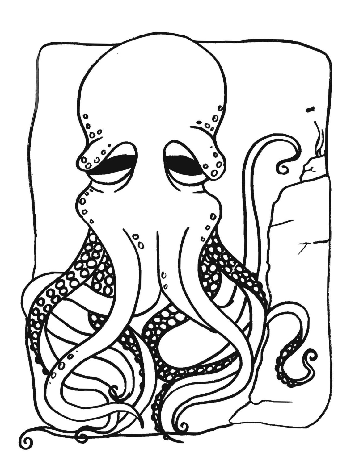 1149x1500 Free Printable Octopus Coloring Pages For Kids