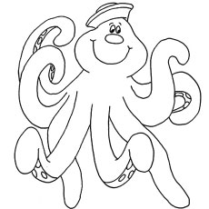 230x230 Top 10 Free Printable Octopus Coloring Pages Online