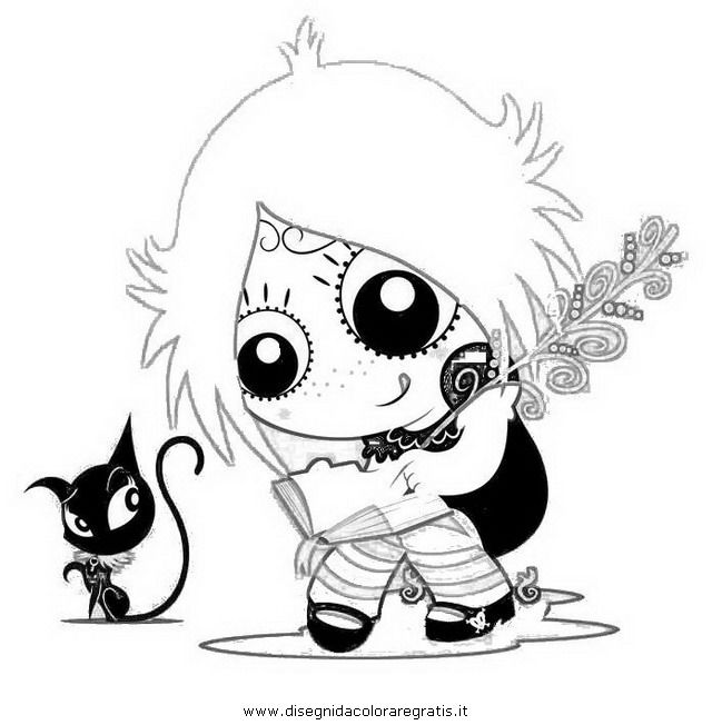 640x652 Gloom Coloring Pages